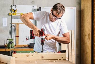 Будкрам купити Ударний шуруповерт Einhell TE-CD 18/48 Li-i-Solo Ударний шуруповерт Einhell TE-CD 18/48 Li-i-Solo 3