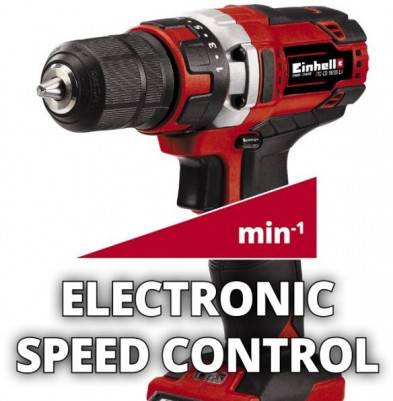 Будкрам купити Шуруповерт Einhell TE-CD 18/40 Li-Solo Шуруповерт Einhell TE-CD 18/40 Li-Solo 5