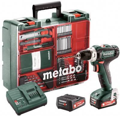 Будкрам купити Акумуляторний дриль-шуруповерт Metabo PowerMaxx BS 12 Set (601036870)