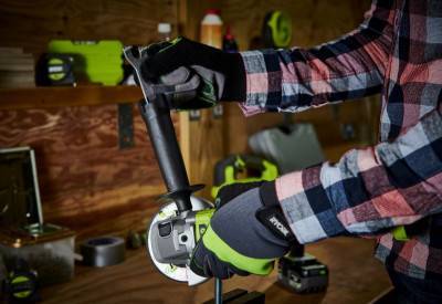 Будкрам купить Аккумуляторная угловая шлифмашина Ryobi ONE+ RAG18125-0, без акб и з/у Аккумуляторная угловая шлифмашина Ryobi ONE+ RAG18125-0, без акб и з/у 2