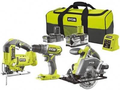 Будкрам купити Набір акумуляторного інструменту Ryobi ONE+ R18DDJSCSP-242S (5133004309)