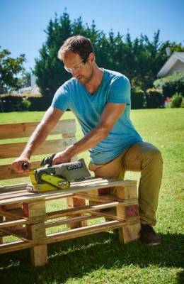 Будкрам купить Шлифмашина ленточная Ryobi ONE+ R18BS-0, 18В, аккумуляторная (без АКБ и ЗУ) Шлифмашина ленточная Ryobi ONE+ R18BS-0, 18В, аккумуляторная (без АКБ и ЗУ) 2