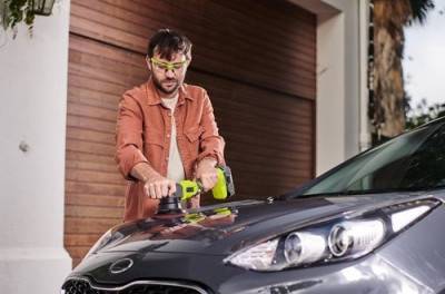 Будкрам купить Машина полировальная  Ryobi R18P-0, аккумуляторная ONE+, 18В, 125 мм Машина полировальная  Ryobi R18P-0, аккумуляторная ONE+, 18В, 125 мм 4