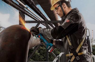 Будкрам купити Bosch Шліфмашина кутова акумуляторна Professional GWS 180-LI Bosch Шліфмашина кутова акумуляторна Professional GWS 180-LI 4