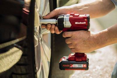 Будкрам купити Ударний гайковерт безщітковий Einhell TE-CW 18Li BL - Solo Ударний гайковерт безщітковий Einhell TE-CW 18Li BL - Solo 3