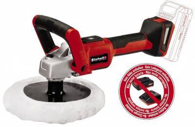 Будкрам купить Einhell Шлифмашина полировальная CE-CP 18/180 Li E - Solo, PXC аккум, d180 мм, 18В (без АКБ и ЗУ) Einhell Шлифмашина полировальная CE-CP 18/180 Li E - Solo, PXC аккум, d180 мм, 18В (без АКБ и ЗУ) 1_small