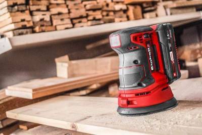 Будкрам купити Einhell Шліфмашина ексцентрикова TE-RS 18 Li - Solo акум., PXC, 125 мм, 18В (без АКБ і ЗП) Einhell Шліфмашина ексцентрикова TE-RS 18 Li - Solo акум., PXC, 125 мм, 18В (без АКБ і ЗП) 2