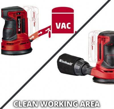 Будкрам купити Einhell Шліфмашина ексцентрикова TE-RS 18 Li - Solo акум., PXC, 125 мм, 18В (без АКБ і ЗП) Einhell Шліфмашина ексцентрикова TE-RS 18 Li - Solo акум., PXC, 125 мм, 18В (без АКБ і ЗП) 9