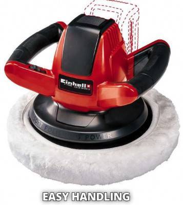 Будкрам купить Einhell Шлифмашина полировальная CE-CB 18/254 Li - Solo, PXC аккум, d254 мм, 18В (без АКБ и ЗУ) Einhell Шлифмашина полировальная CE-CB 18/254 Li - Solo, PXC аккум, d254 мм, 18В (без АКБ и ЗУ) 2