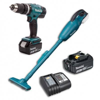 Будкрам купити Набір акумуляторних інструментів Makita DLX2056