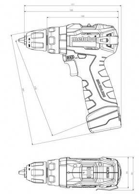 Будкрам купити Акумуляторний ударний дриль-шуруповерт Metabo PowerMaxx SB BL (601784500) Акумуляторний ударний дриль-шуруповерт Metabo PowerMaxx SB BL (601784500) 4