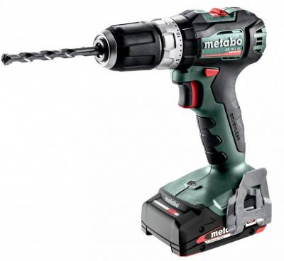 Будкрам купити Акумуляторний ударний дриль Metabo SB 18 L BL, Li-Power, 2*18В, 2Ач, metaBOX 145, 1.4кг
