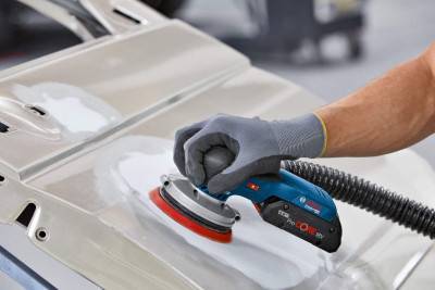 Будкрам купити Bosch Шліфмашина ексцентрикова акумуляторна GEX 18V-125 соло Bosch Шліфмашина ексцентрикова акумуляторна GEX 18V-125 соло 6