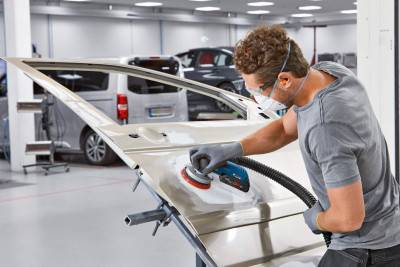 Будкрам купити Bosch Шліфмашина ексцентрикова акумуляторна GEX 18V-125 соло Bosch Шліфмашина ексцентрикова акумуляторна GEX 18V-125 соло 9