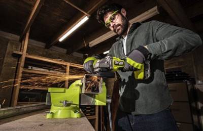 Будкрам купить Шлифмашина угловая Ryobi RAG18X-0 ONE+ НР, 18В (без АКБ и ЗУ) Шлифмашина угловая Ryobi RAG18X-0 ONE+ НР, 18В (без АКБ и ЗУ) 8