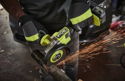 Будкрам купить Шлифмашина угловая Ryobi RAG18X-0 ONE+ НР, 18В (без АКБ и ЗУ) Шлифмашина угловая Ryobi RAG18X-0 ONE+ НР, 18В (без АКБ и ЗУ) 5