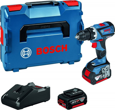 Будкрам купити Акумуляторний дриль-шуруповерт Bosch GSR 18V-60 C Акумуляторний дриль-шуруповерт Bosch GSR 18V-60 C 2
