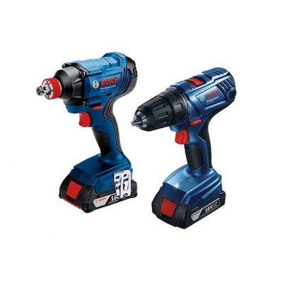 Будкрам купити Набір акумуляторних інструментів Bosch GDX180-LI+GSR 180-LI Набір акумуляторних інструментів Bosch GDX180-LI+GSR 180-LI 2