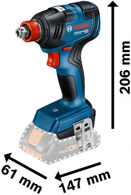 Будкрам купити Акумуляторний ударний шуруповерт Bosch GDX 18V-200 C Акумуляторний ударний шуруповерт Bosch GDX 18V-200 C 2