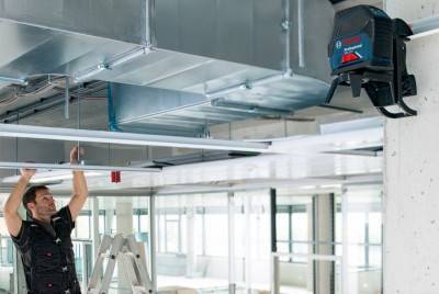 Будкрам купить Bosch Нивелир лазерный GCL 2-15 + RM1, точность ± 0.3 мм/м, до 15 м, 0.5 кг Bosch Нивелир лазерный GCL 2-15 + RM1, точность ± 0.3 мм/м, до 15 м, 0.5 кг 4