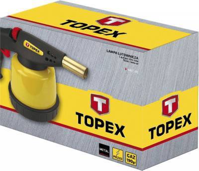 Будкрам купити Газова паяльна лампа TOPEX 44E141 Газова паяльна лампа TOPEX 44E141 2