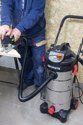 Будкрам купить Пылесос Graphite 1500 Вт (59G608) Пылесос Graphite 1500 Вт (59G608) 8
