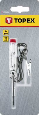 Будкрам купити Topex 39D082 Индикатор напряжения бортовой сети автомобиля 6-24 В, 140 мм Topex 39D082 Индикатор напряжения бортовой сети автомобиля 6-24 В, 140 мм 2