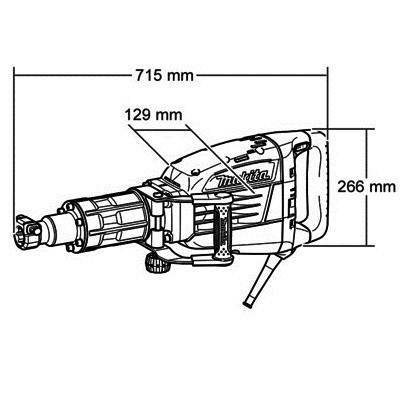 Будкрам купить Отбойный молоток Makita HM1307C  Отбойный молоток Makita HM1307C  3