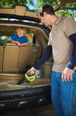 Будкрам купить Пылесос аккумуляторный ручной Ryobi ONE+ R18HV-0, без акб Пылесос аккумуляторный ручной Ryobi ONE+ R18HV-0, без акб 3