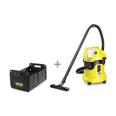Будкрам купить Пылесос Karcher WD 3 Battery+органайзер (9.611-317.0)