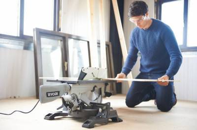 Будкрам купити Пила торцювальна комбінована Ryobi RTMS 1800-G (5133002152) Пила торцювальна комбінована Ryobi RTMS 1800-G (5133002152) 5