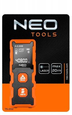 Будкрам купить Neo Tools Лазерный дальномер, рабочий диапазон 0.2 - 20 м Neo Tools Лазерный дальномер, рабочий диапазон 0.2 - 20 м 4