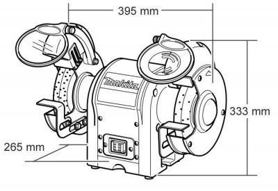 Будкрам купить Makita Точильный станок GB 801 Makita Точильный станок GB 801 3