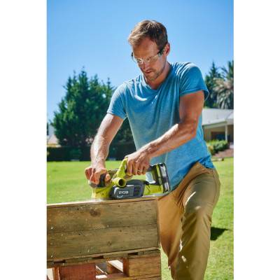 Будкрам купить Аккумуляторный рубанок Ryobi R18PL-0 без АКБ и ЗУ, 82мм Аккумуляторный рубанок Ryobi R18PL-0 без АКБ и ЗУ, 82мм 5