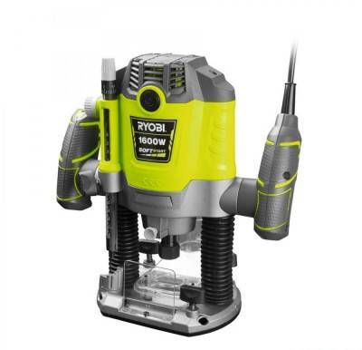 Будкрам купити Фрезер електричний Ryobi RRT1600P-K,1600Вт, хід фрези 55 мм,10000-26000 об/хв