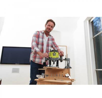 Будкрам купить Фрезер электрический Ryobi RRT1600P-K,1600Вт, ход фрезы 55 мм,10000-26000 об/мин Фрезер электрический Ryobi RRT1600P-K,1600Вт, ход фрезы 55 мм,10000-26000 об/мин 11