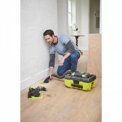 Будкрам купить Пылесос строительный Ryobi R18PV-0 ONE+ (5133003786), без акб Пылесос строительный Ryobi R18PV-0 ONE+ (5133003786), без акб 4