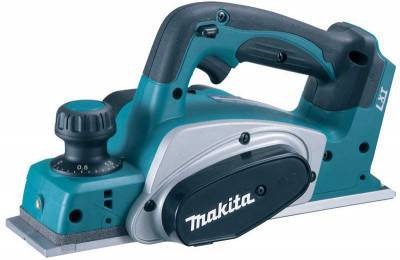 Будкрам купити Makita Рубанок DKP180Z акум., 18В, 14000 об/хв, 82 мм, 2мм, 3.4 кг, SOLO