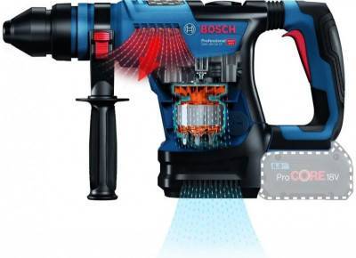 Будкрам купити Акумуляторний перфоратор Bosch Professional GBH 18V-34 CF без акб Акумуляторний перфоратор Bosch Professional GBH 18V-34 CF без акб 10