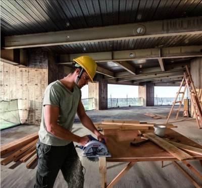 Будкрам купити Bosch Пила дискова GKS 140, ручна, 1400Вт, 184мм, 20мм, 3.7кг + Пиляльний диск Eco for wood Bosch Пила дискова GKS 140, ручна, 1400Вт, 184мм, 20мм, 3.7кг + Пиляльний диск Eco for wood 5