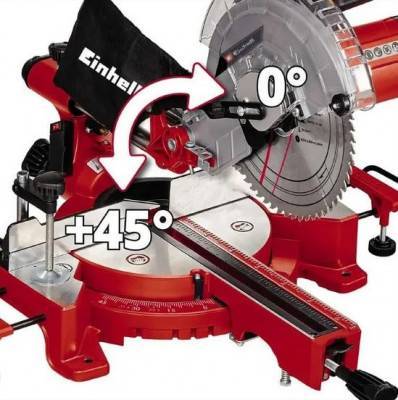Будкрам купить Пила торцовочная с протяжкой Einhell TC-SM 254 - 2B Пила торцовочная с протяжкой Einhell TC-SM 254 - 2B 5