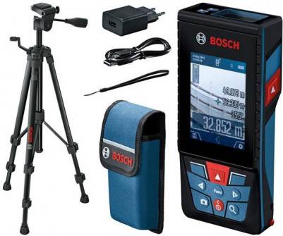 Будкрам купить Bosch Дальномер лазерный GLM 120 C + штатив BT 150, 0.08-120 м, Bluetooth Bosch Дальномер лазерный GLM 120 C + штатив BT 150, 0.08-120 м, Bluetooth 1_small