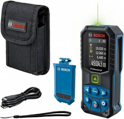 Будкрам купить Bosch Дальномер лазерный GLM 50-27 CG, аккум. BA 3.7V, ±1.5 мм, 0.05-50 м, IP 65, 0.17кг