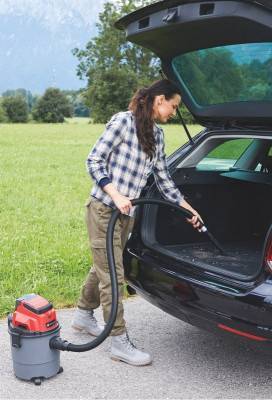 Будкрам купить Пылесос аккумуляторный строительный Einhell TC-VC 18/15 Li S, без акб Пылесос аккумуляторный строительный Einhell TC-VC 18/15 Li S, без акб 2