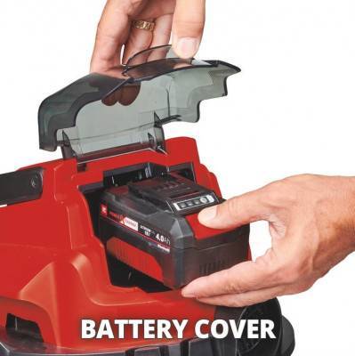 Будкрам купить Пылесос аккумуляторный строительный Einhell TC-VC 18/15 Li S, без акб Пылесос аккумуляторный строительный Einhell TC-VC 18/15 Li S, без акб 4