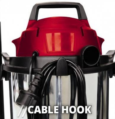 Будкрам купить Вакуумный строительный пылесос Einhell TC-VC 1815 S Вакуумный строительный пылесос Einhell TC-VC 1815 S 5