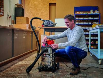 Будкрам купити Вакуумний будівельний пилосос Einhell TC-VC 1930 SA Kit Вакуумний будівельний пилосос Einhell TC-VC 1930 SA Kit 2