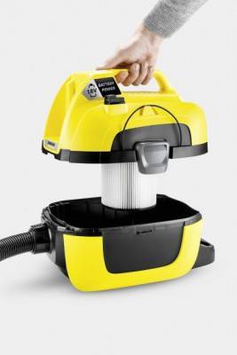 Будкрам купити Господарський порохотяг Karcher WD 1 Compact Battery (1.198-300.0), без акб Господарський порохотяг Karcher WD 1 Compact Battery (1.198-300.0), без акб 7
