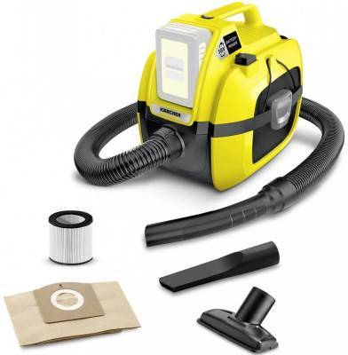 Будкрам купить Хозяйственный пылесос Karcher WD 1 Compact Battery (1.198-300.0), без акб