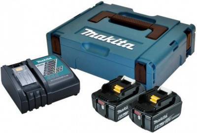 Будкрам купити Набір акумуляторів та зарядний пристрій Makita LXT BL1860B (198116-4)